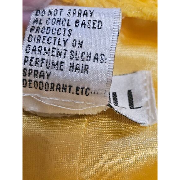 Sherri Hill Yellow Lace Ball Gown Prom Dress Long Slit Halter Neck Size 6 3973 - Picture 8 of 14